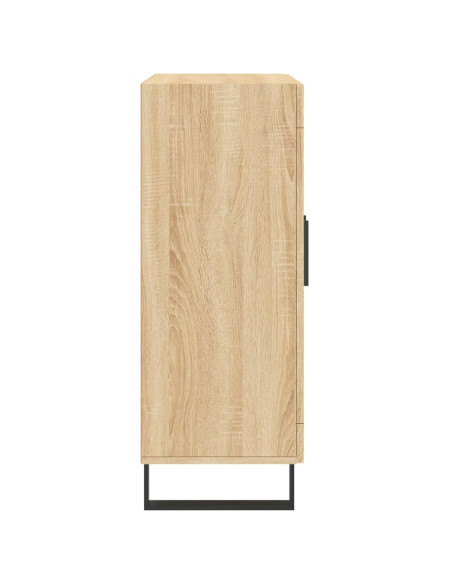 Credenza Rovere Sonoma 69,5x34x90 cm in Legno Multistrato