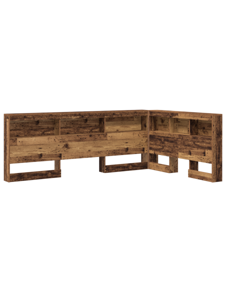 Testata contenitore Legno vecchio 120 cm Legno multistrato