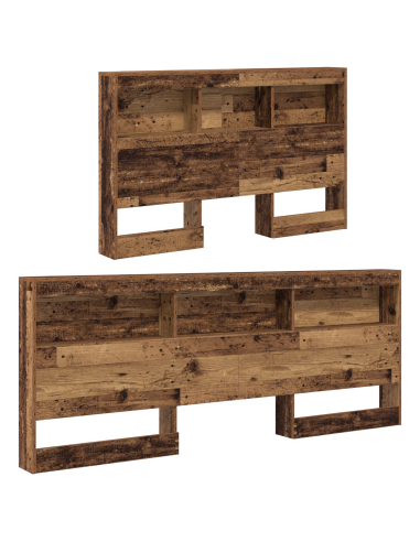 Testata contenitore Legno vecchio 120 cm Legno multistrato