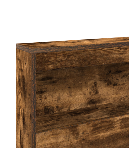 Testata contenitore Rovere fumo 140 cm Legno multistrato