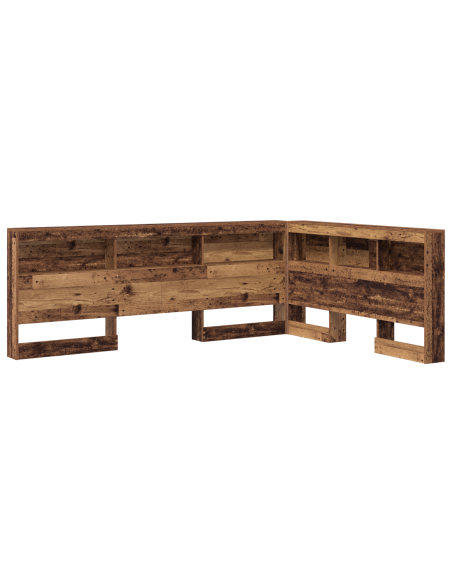 Testata contenitore Legno vecchio 140 cm Legno multistrato