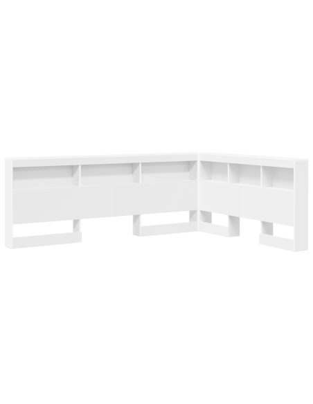 Testata contenitore Bianco 150 cm Legno multistrato