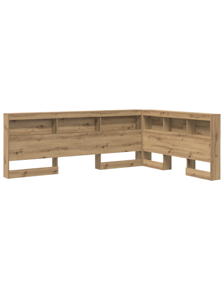 Testata contenitore rovere artigianale 150 cm Legno multistrato