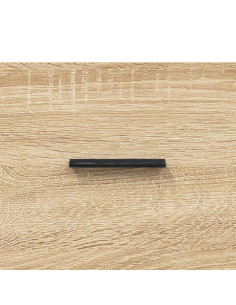Credenza Rovere Sonoma 69,5x34x180 cm in Legno Multistrato