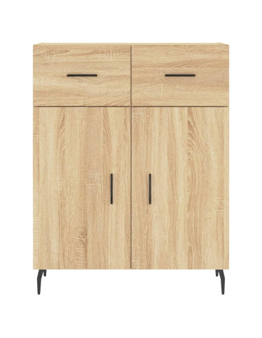 Credenza Rovere Sonoma 69,5x34x180 cm in Legno Multistrato