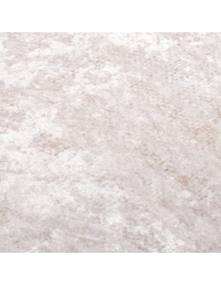 Tappeto Lavabile 160x230 cm Beige Chiaro Antiscivolo