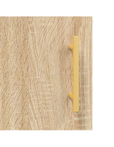 Credenza Rovere Sonoma 69,5x31x115 cm in Legno Multistrato