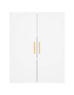 Mobile a Parete Bianco 69,5x34x90 cm