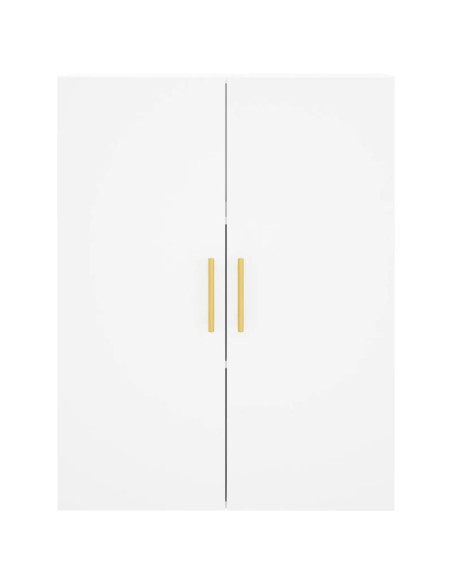Mobile a Parete Bianco 69,5x34x90 cm