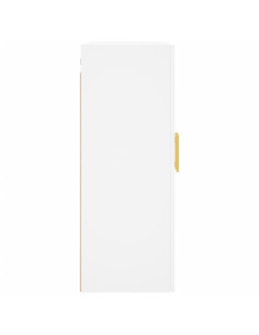 Mobile a Parete Bianco 69,5x34x90 cm 2