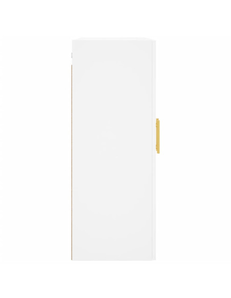 Mobile a Parete Bianco 69,5x34x90 cm