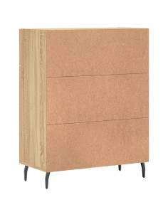 Credenza Rovere Sonoma 69,5x34x90 cm in Legno Multistrato 2