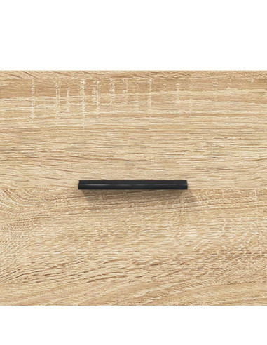 Credenza Rovere Sonoma 69,5x34x180 cm in Legno Multistrato