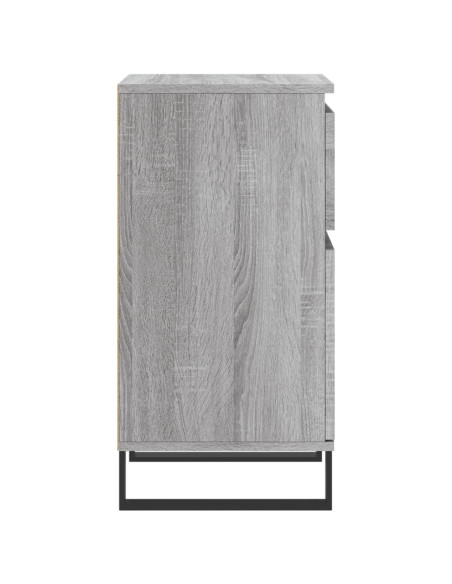 Credenza Grigio Sonoma 40x35x70 cm in Legno Multistrato