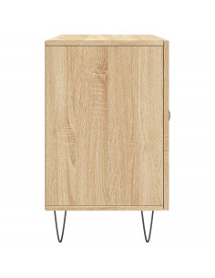 Credenza Rovere Sonoma 100x36x60 cm in Legno Multistrato