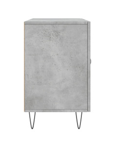 Credenza Grigio Cemento 100x36x60 cm in Legno Multistrato