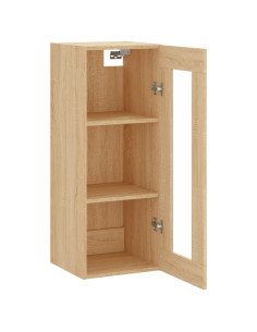 Mobile a Parete Rovere Sonoma 34,5x34x90 cm