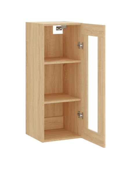 Mobile a Parete Rovere Sonoma 34,5x34x90 cm