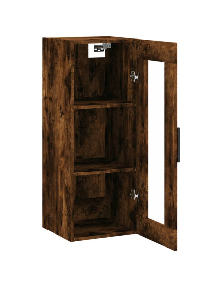 Mobile a Parete Rovere Fumo 34,5x34x90 cm