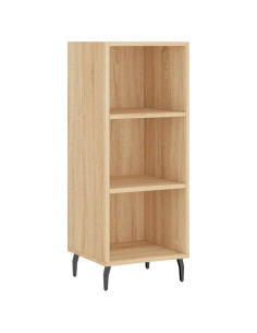 Credenza Rovere Sonoma 34,5x34x180 cm in Legno Multistrato