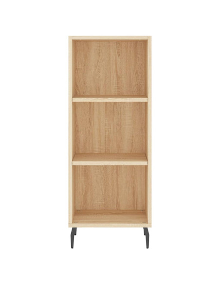 Credenza Rovere Sonoma 34,5x34x180 cm in Legno Multistrato