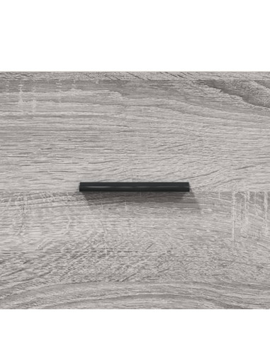 Credenza Grigio Sonoma 69,5x34x180 cm in Legno Multistrato