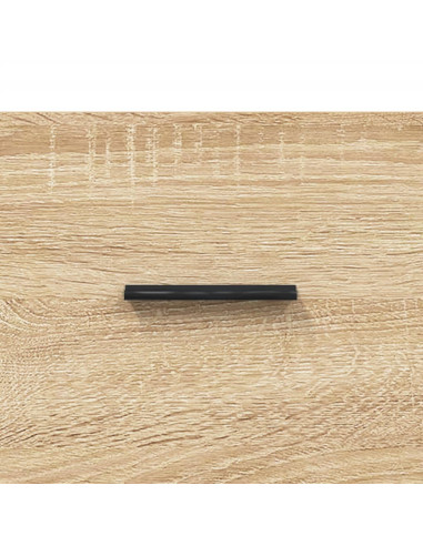 Credenza Rovere Sonoma 34,5x34x180 cm in Legno Multistrato