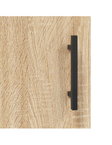 Credenza Rovere Sonoma 34,5x34x180 cm in Legno Multistrato