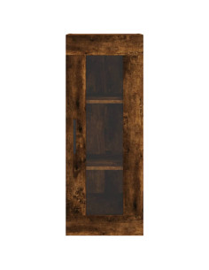 Credenza Rovere Fumo 34,5x34x180 cm in Legno Multistrato 2