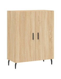 Credenza Rovere Sonoma 69,5x34x180 cm in Legno Multistrato