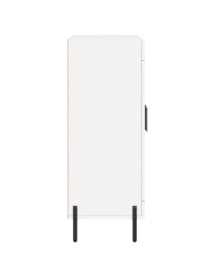 Credenza Bianca 69,5x34x90 cm in Legno Multistrato