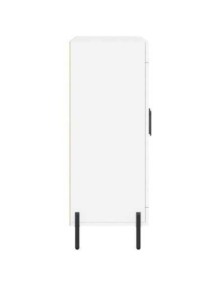 Credenza Bianca 69,5x34x90 cm in Legno Multistrato