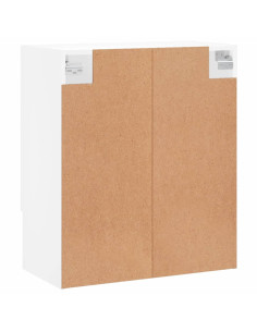 Armadietto a Muro Bianco 60x31x70 cm in Legno Multistrato 2