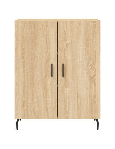 Credenza Rovere Sonoma 69,5x34x180 cm in Legno Multistrato