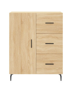 Credenza Rovere Sonoma 69,5x34x180 cm in Legno Multistrato 2