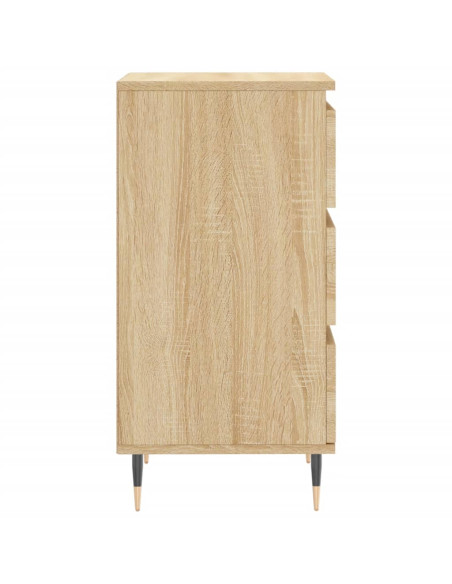 Credenza Rovere Sonoma 40x35x70 cm in Legno Multistrato