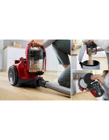 Bosch Serie 2 BGC05AAA2 Aspirapolvere senza sacco Rosso