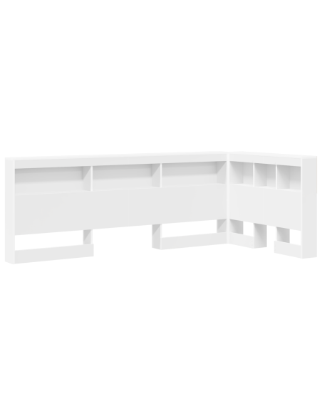 Testata contenitore Bianco 80 cm Legno multistrato