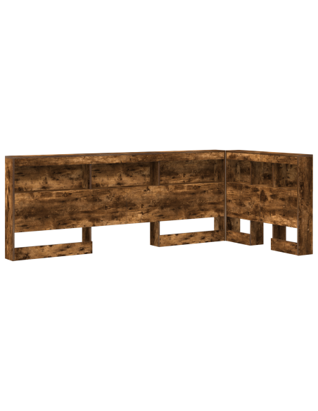 Testata contenitore Rovere fumo 90 cm Legno multistrato
