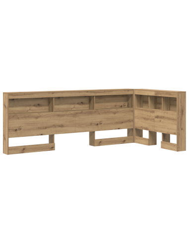 Testata contenitore Rovere artigianale 90 cm Legno multistrato