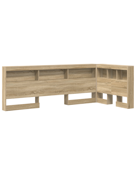 Testata contenitore rovere sonoma 100 cm Legno multistrato