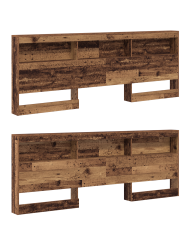 Testata contenitore Legno vecchio 200 cm Legno multistrato