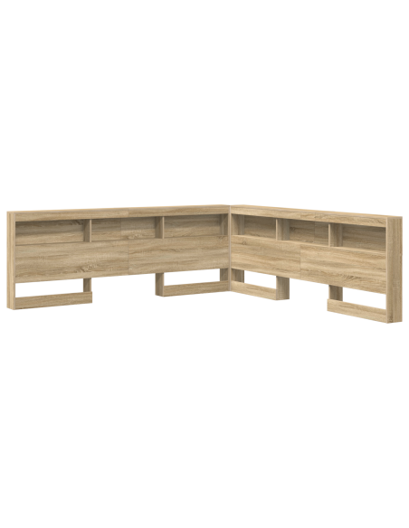 Testata contenitore rovere sonoma 180 cm Legno multistrato
