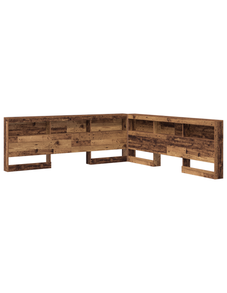 Testata contenitore Legno vecchio 180 cm Legno multistrato