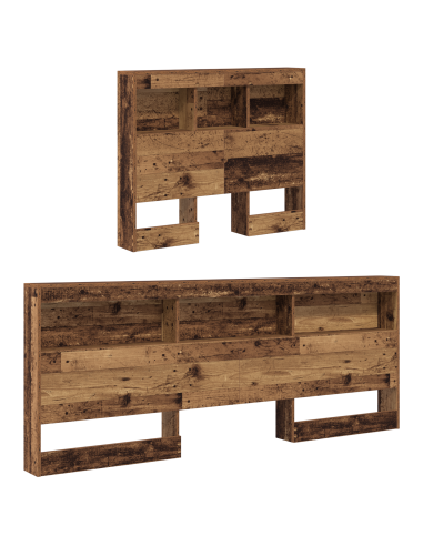 Testata contenitore Legno vecchio 90 cm Legno multistrato