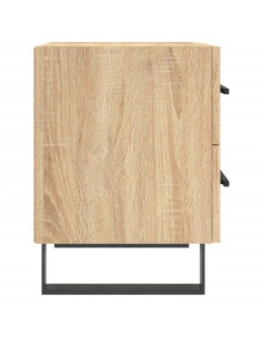 Comodino Rovere Sonoma 40x35x47,5 cm in Legno Multistrato 2