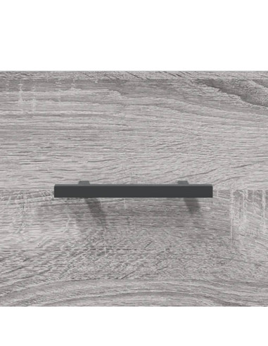 Comodino Grigio Sonoma 40x35x47,5 cm in Legno Multistrato