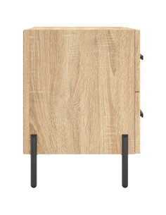 Comodino Rovere Sonoma 40x35x47,5 cm in Legno Multistrato 2