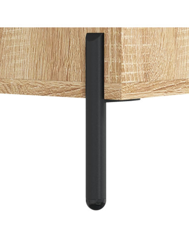 Comodino Rovere Sonoma 40x35x47,5 cm in Legno Multistrato