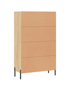 Credenza Rovere Sonoma 69,5x31x115 cm in Legno Multistrato 2